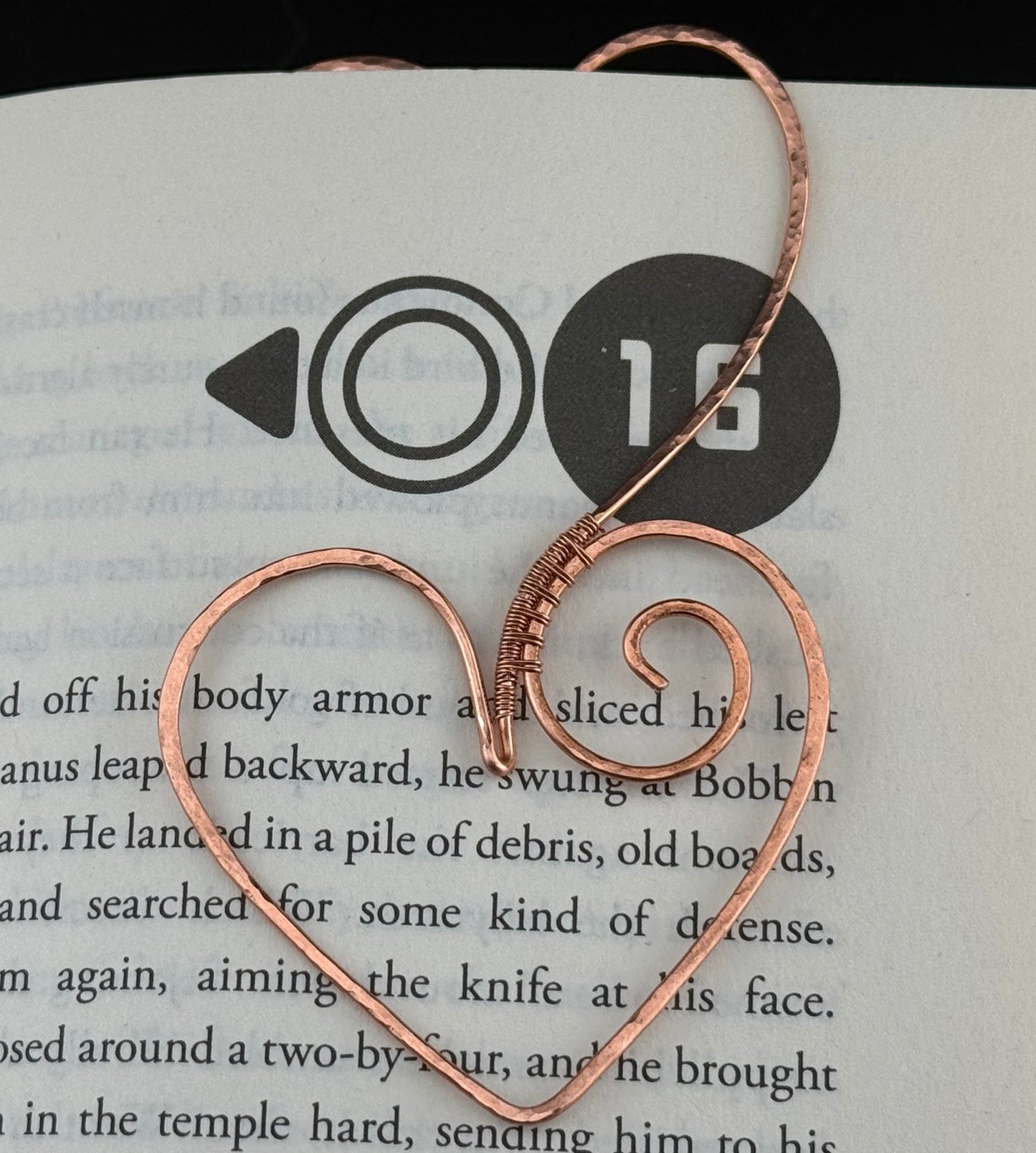 Heart bookmark