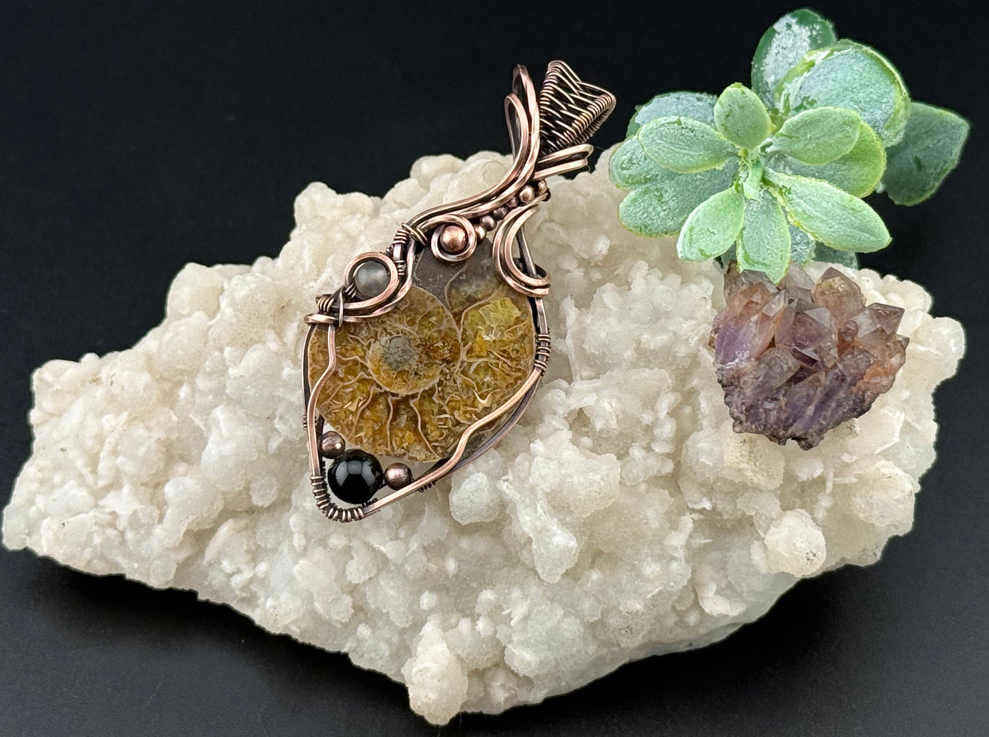 Ammonite Pendant