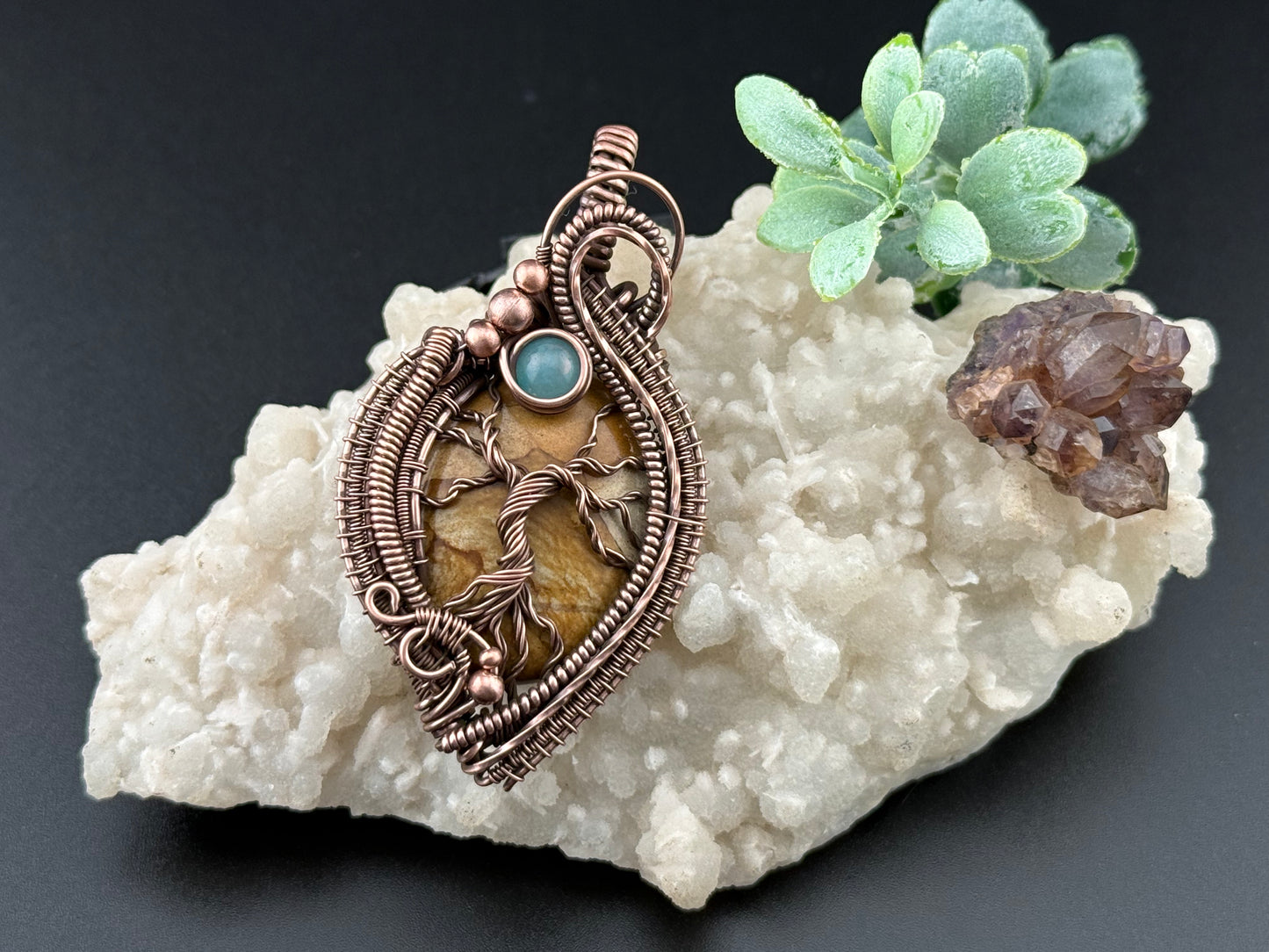 Picture Jasper Pendant