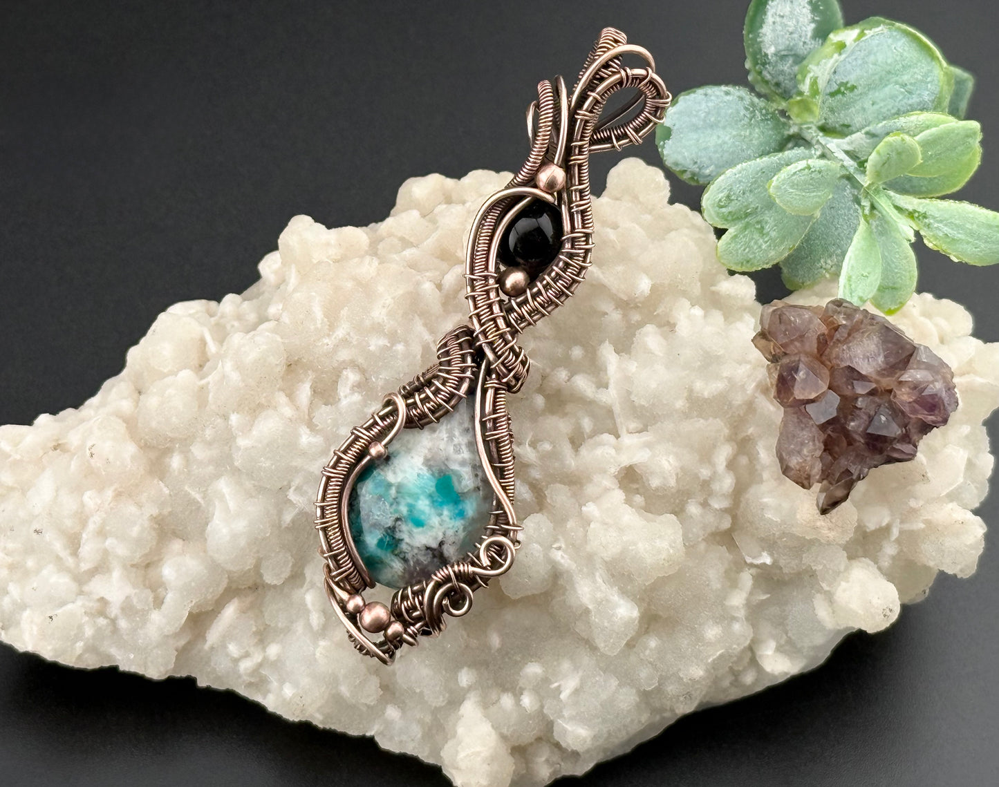 Chrysocolla Pendant