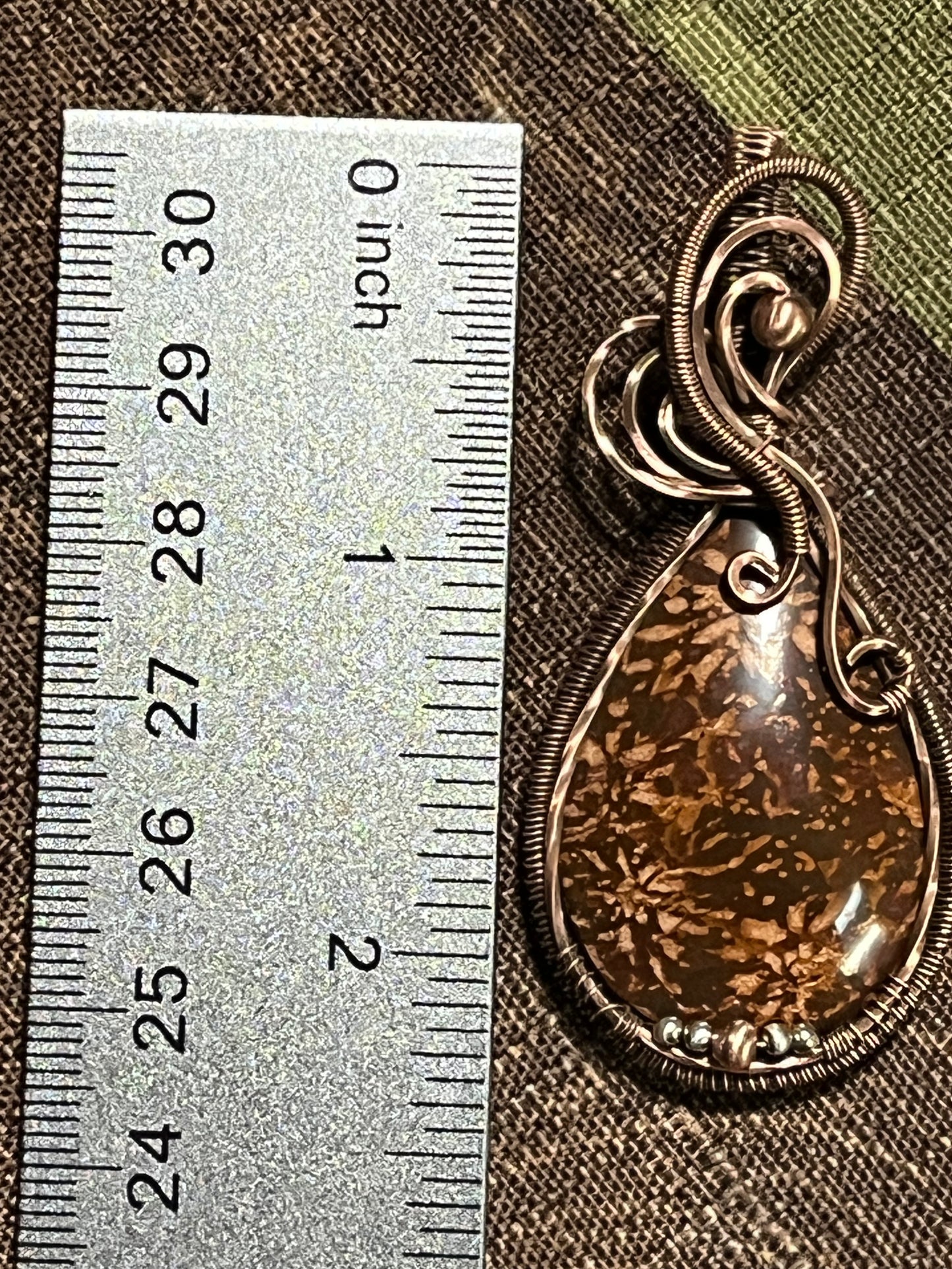Spider Jasper Pendant