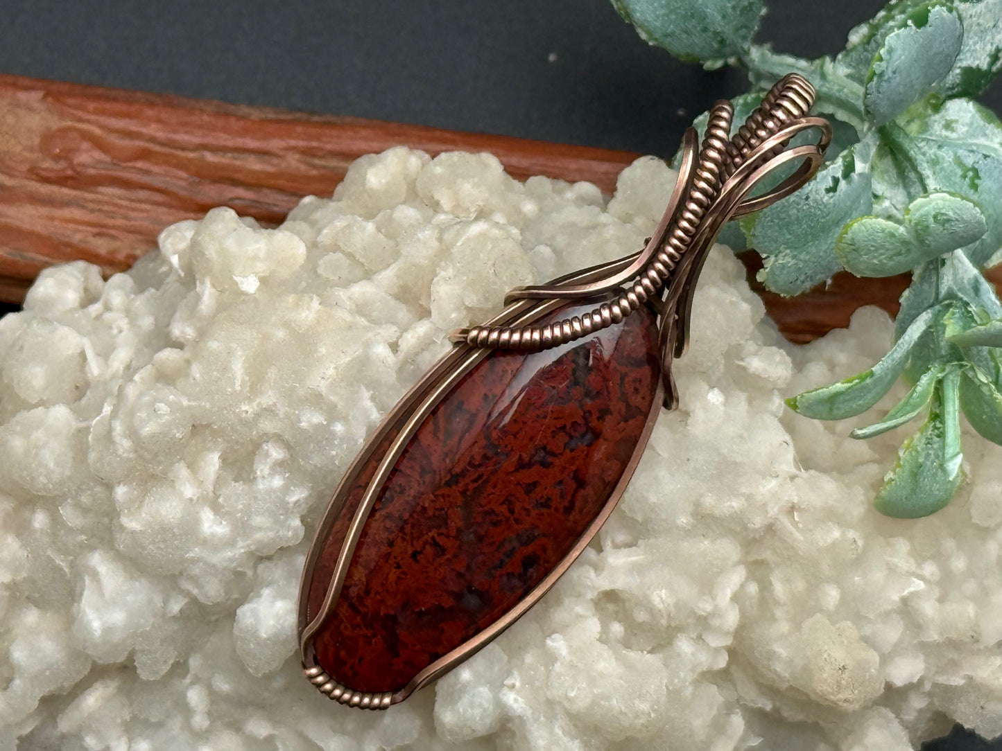 Moss Agate Pendant