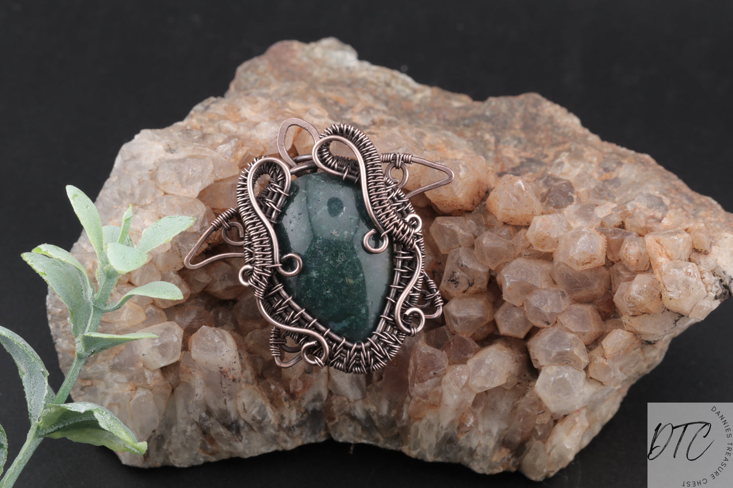 Jasper Sea Turtle Pendant