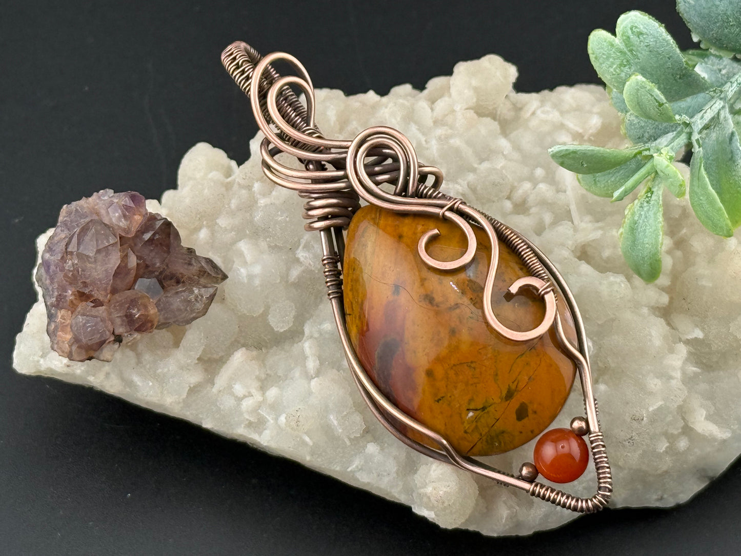 Bouse Jasper Pendant