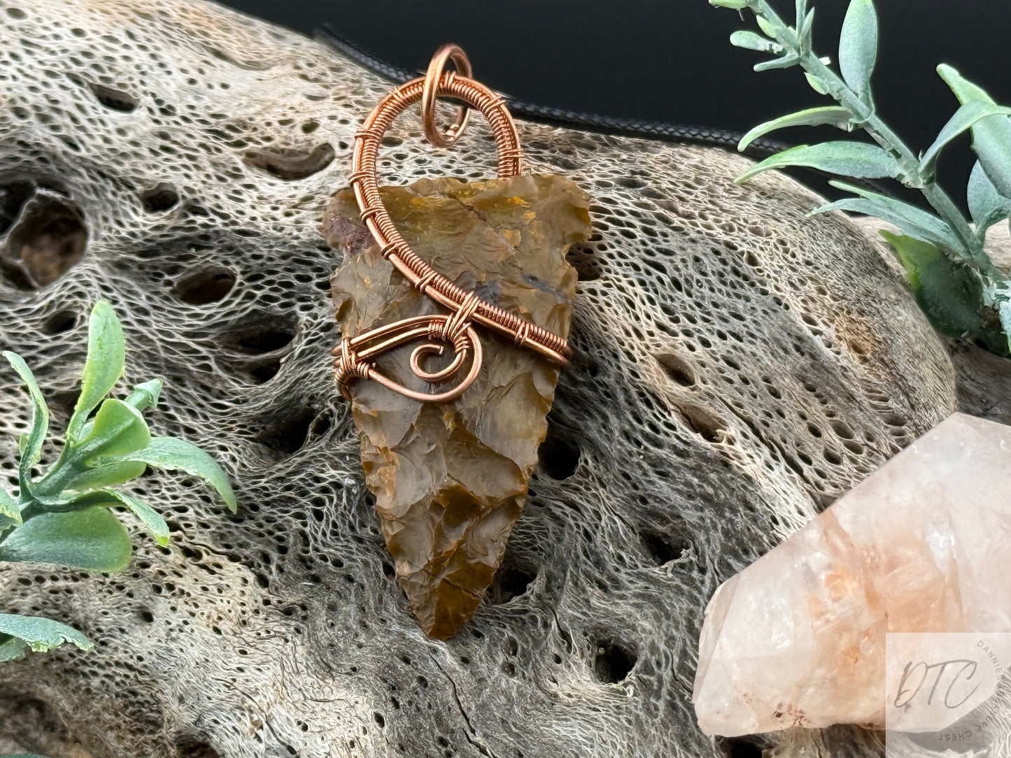 Lavic Jasper Arrowhead