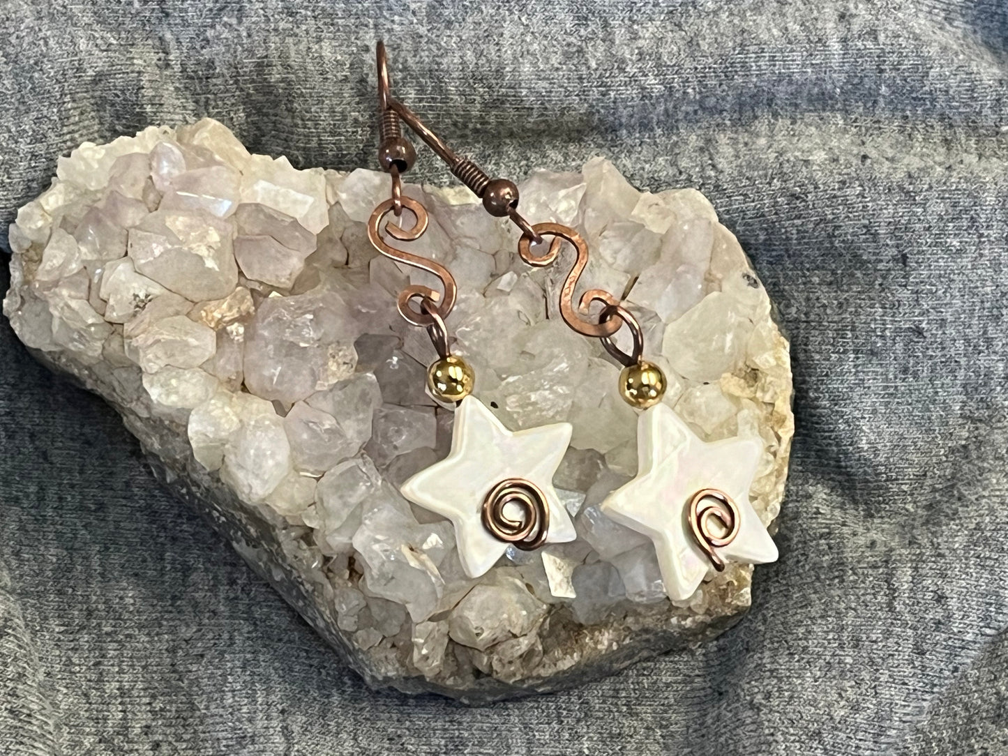 Star earrings