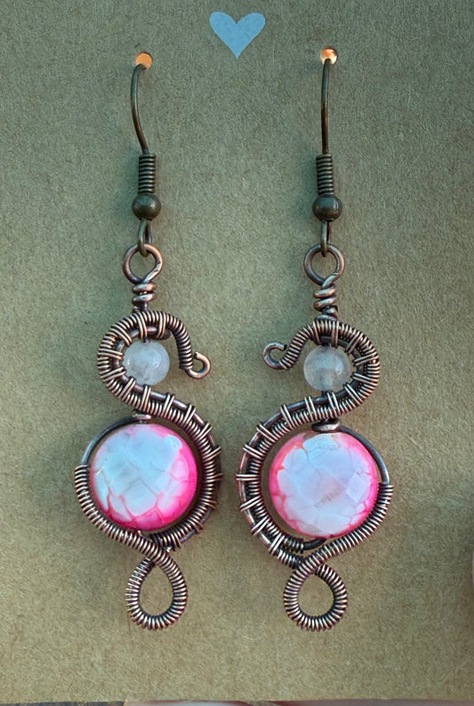 Seahorse earrings