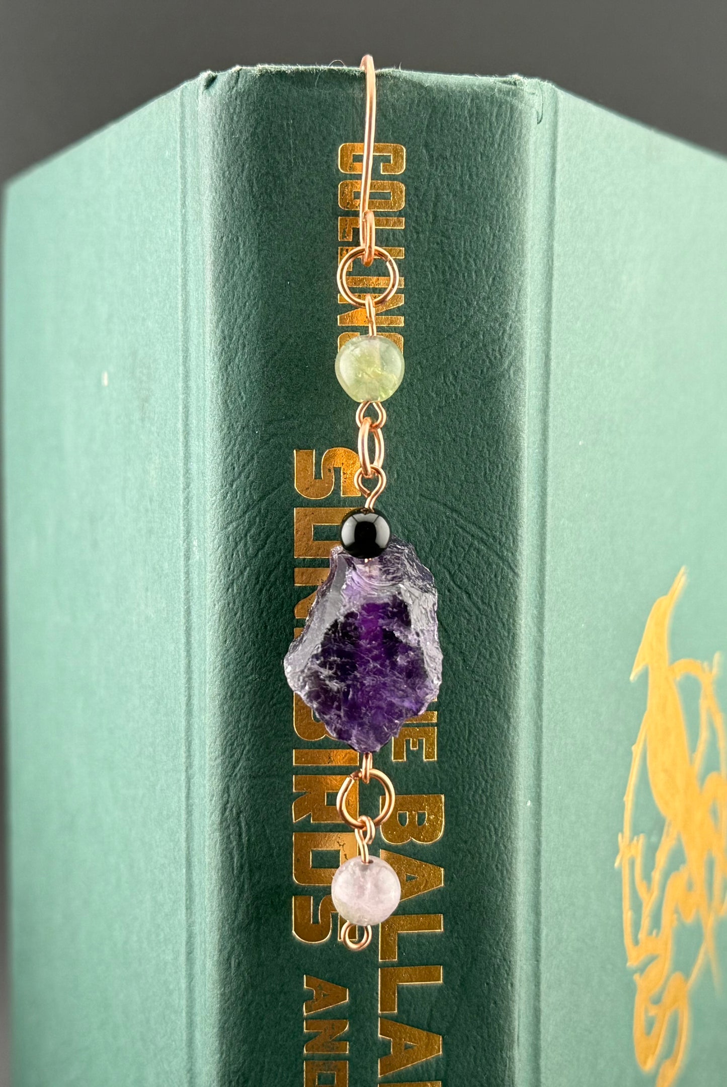 Copper bookmark
