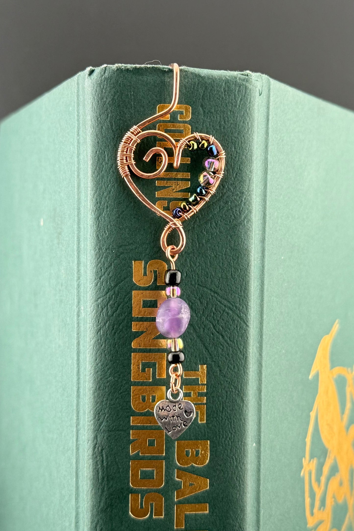 Heart Dangle Bookmark