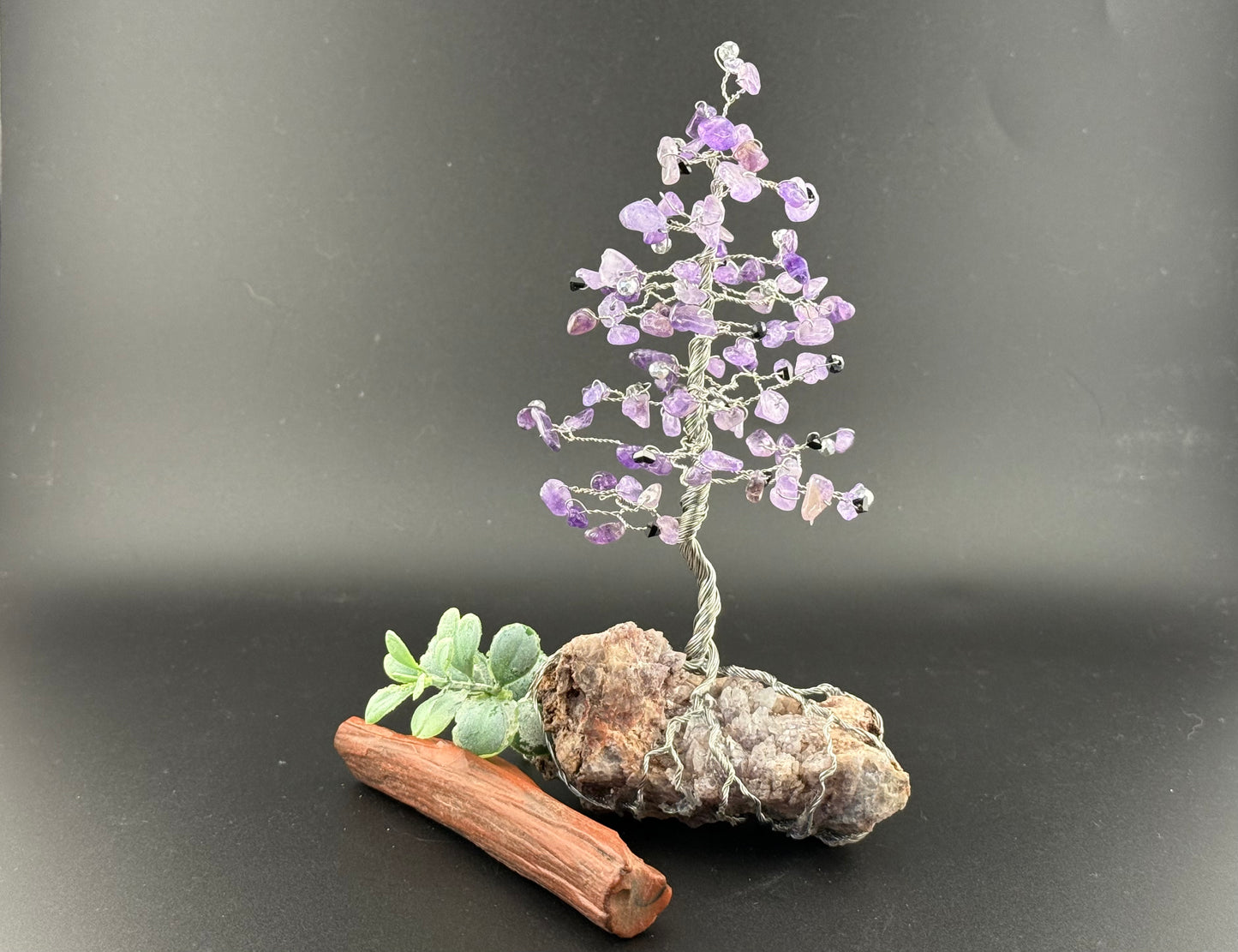 Amethyst Tree Sculpture