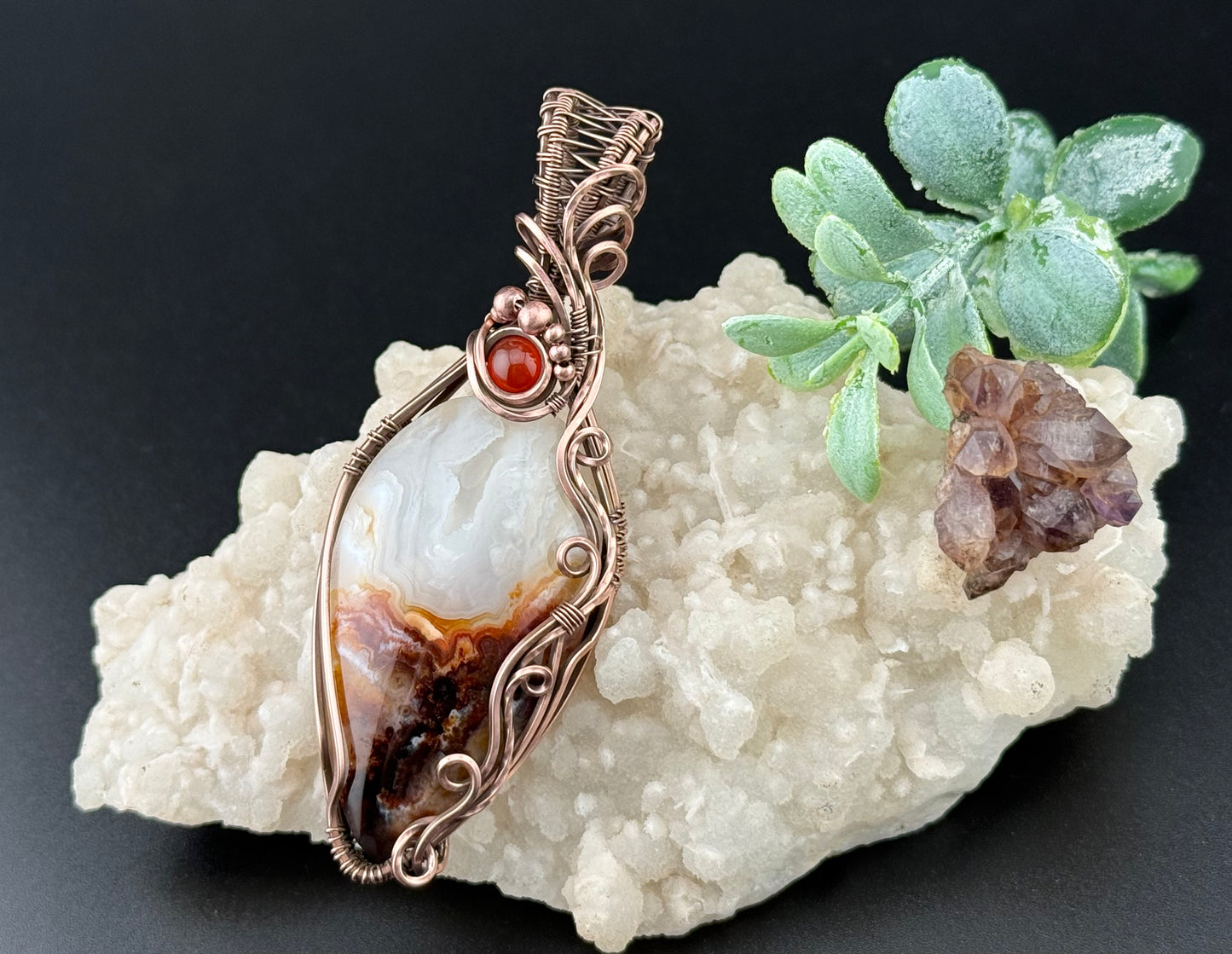 Chalcedony Pendant