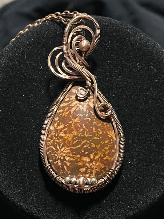 Spider Jasper Pendant