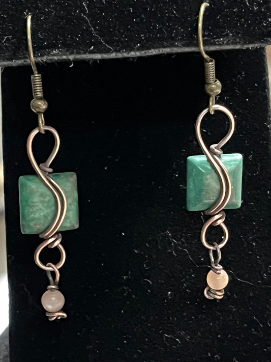 Chrysocolla Earrings