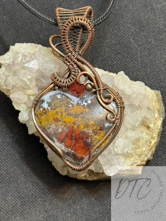Camp Verde Moss Agate Pendant