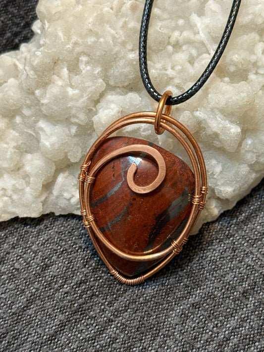 Banded Jasper Pendant