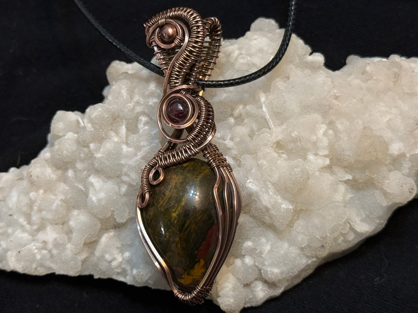 Lavic Jasper Pendant