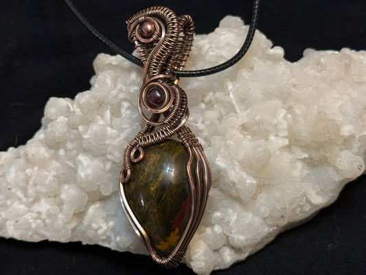 Lavic Jasper Pendant