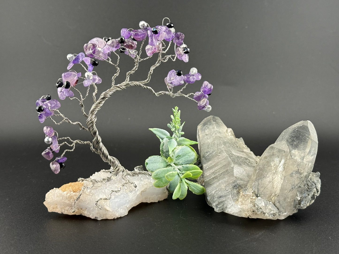Amethyst Tree Sculpture small
