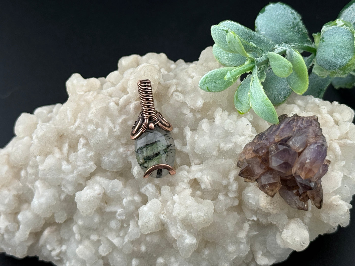 Rutile Quartz Pendant