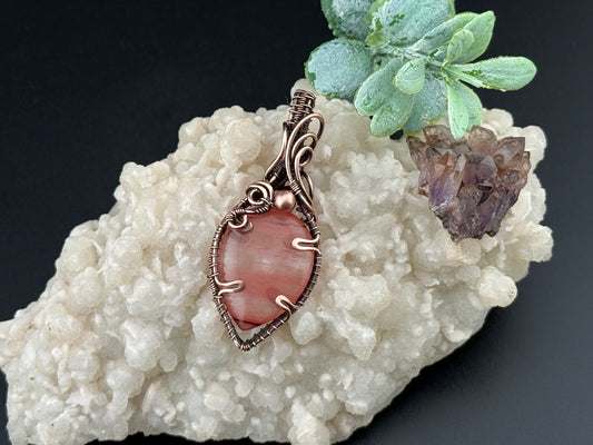 Strawberry Quartz Pendant